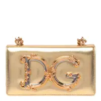 在飛比找蝦皮商城優惠-Dolce&Gabbana DG Girls 巴洛克納帕羊皮