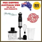 Healthy Choice Hand Blender Stick Mixer Puree Stainless Steel Food Processor NEW