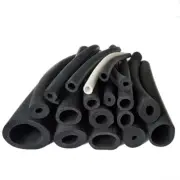1 Meter Rubber Foam Hose Rubber Pipe Foam Sealing Strip Car Door Filler Strip