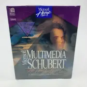 Microsoft Multimedia Schubert The Trout Quintet PC Big Box CD-ROM 1993 Win.3.1