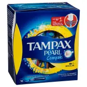 Tampax Tampons Pearl Compak Mini X 18