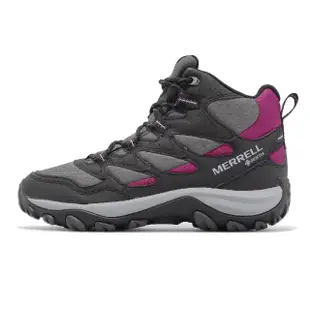 【MERRELL】越野鞋 West Rim Sport Mid GTX 女鞋 黑 登山鞋 防水 戶外 郊山 中筒(ML037310)