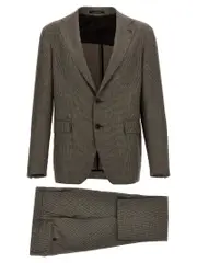 [Tagliatore] Tagliatore-Micro Houndstooth Single-Breasted Dress Completi Multicolor-Uomo 52IT Multicolor