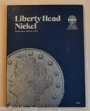 Whitman Coin Folder, Liberty Head Nickel #9007, 1883 to 1912*