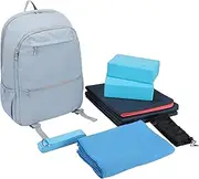 EKE Yoga Starter Set Yoga mat+Yoga/Sport Backpack+Yoga Blocks+Straps All Yoga Supplies in one Special Backpack