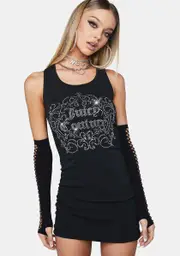 [JUICY COUTURE] Shirred Tank Dress