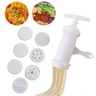 Plastic Pasta Maker Manual Spaghetti Tool Cookware Noodle Press Restaurant