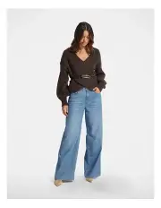 [Decjuba] Estelle Crossover Jumper in Brown