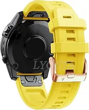 [MGTCAR] 20mm Watchband For Garmin Fenix 7S 6S 6S Pro 5S 5S Plus 3HR Silicone Band Fenix 6S 5S 7S Descent Mk2S Watch Easyfit Wrist Straps