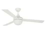 Airlie 122cm Fan with Light in White