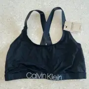 NWT New Calvin Klein Unlined Bralette Bra Women’s Large