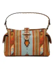 M&F Western Southwest Satchel Clutches Weapon Tote Bags, Multi-Color