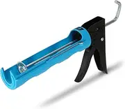 OX Pro 10 Ounce Composite Caulk Gun, 12:1 Thrust Ratio - Drip Free Lightweight Construction Caulk Tool with Spout Cutter & Seal Puncture Caulking Tool - Caulking Gun Plumber Tools OX-T046202