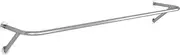Multi-Purpose Hanging Rod Garment Rack Metal Pipe Clothes Hanging Bar Wall Clothes Hangers for Closet Storage Garment Rail