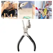 3 in 1 Bail Making Pliers with Anti Slip Handle for Jump Rings Wire Wrapping
