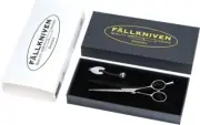 Fallkniven Trimmer Stylist Scissors w/ 2.5" Elmax Steel Blades Stainless Handles