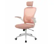 Gaming Office Chair Computer Mesh Office Chairs Executive Study Work Seat Pink