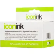 Icon Compatible Canon PGI5 CLI8 BBCMY Ink Value Pack [ICPGI5CLI8VP]