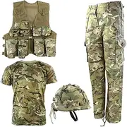 [Kombat UK] Kid's BTP No1 Army Combo Set