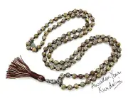 Bodhi Beads Mala Necklace | Crown Chakra | Sagittarius & Capricorn |