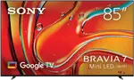 "Sony 85"" BRAVIA 7 4K HDR Mini LED Google TV"