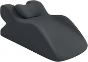 Fenteer Bed Wedge Pillow Triangle Pillow Wedge Nonslip Multifunctional Soft Ergonomic Design Headboard for Dorm Home Back Sleeping, Dark Gray