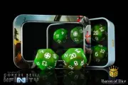 Infinity: Ariadna - Official Dice Set Handcrafted Resin Dice by Baron of Dice