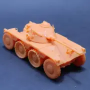 3D Printed 1/72/87/144 French EBR wheeled reconnaissance vehicle Model Kit NEW