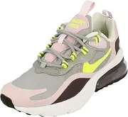[Nike] Air Max 270 React GS Running Trainers Bq0103 Sneakers Shoes (UK 5 US 5.5Y EU 38, Particle Grey Lemon Venom 010) 010