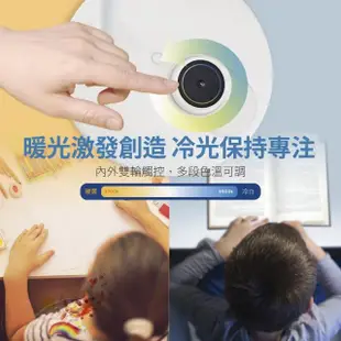 【Philips 飛利浦】軒泰 LED全光譜護眼檯燈觸控式(PD002)