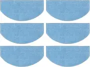 Consumable Accessories Parts for Tikom G8000 G8000 Pro for Laresar Evol 3, 10PCS Vacuum Mop Cloth Pads Reusable Soft Microfiber Mop Cloth Washable Robot Vacuum Mop Wipes