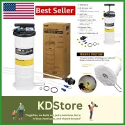 Patented 6.5L Oil Extractor for Effortless Vehicle Fluid Changes - Dual Mode