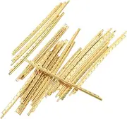 ibasenice Guitar Upgrade Parts 40pcs Fret Wires Chamfered Polished for Use