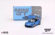 1:64 PORSCHE 911 TARGA 4S SHARK BLUE MINI GT 610