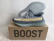 adidas Yeezy Boost 350 V2 Ash Blue Grey Ice GY7657 Men's Shoe Size 9.5