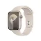 【APPLE】Watch Series 9 （LTE版） 45mm鋁金屬錶殼搭配運動型錶帶-S/M （星光/星光）_廠商直送