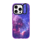 iPhone 16 Pro Impact Ring Stand Case MagSafe Compatible Pastel Solar Galaxy