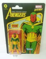 MARVEL LEGENDS RETRO SERIES VISION ACTION FIGURE HASBRO KENNER
