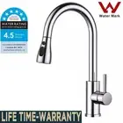 FURUISI Kitchen Mixer Tap 360° Pull Out 2-Mode Spray Sink Laundry Chrome WELS