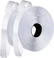 3/4 Inches Wide Hook and Loop Self Adhesive Tape Roll, Heavy Duty Strips, 16 Fee