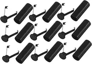 [TOVINANNA] 10pcs Shoelace End Caps Rope End Stoppers Made From High-strength Material Shoelace Tips Drawstring Rope Ends Hoodie Cord End Caps Metal Shoe Lace End Tips
