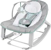 FILIBABBA Ingenuity 12428 Ingenuity Keep Cozy 3 1 Bouncer & Locking Seat, 0 Months, Baby Chair, Baby Products, Nap Play, Indoor Play, Gray Blue