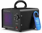 MINYIKJ 30000mg/h Ozone Generator, Odor Removal for Car, Home, Smoke, Pet