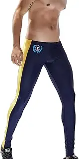 [SEOBEAN] TAUWELL Mens Sports Compression Tights Leggings (XL(34-36"), 6149 Navy)
