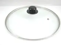 在飛比找Yahoo!奇摩拍賣優惠-【御風小舖】台灣製 38cm~39cm氣孔強化玻璃鍋蓋 不銹