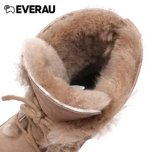 澳洲EVER高幫防寒保暖加絨雪地靴