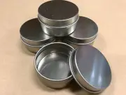 12 Silver Tin Storage Containers Treat Loot Lolly Wedding Birthday Party Favour