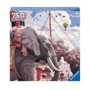Ravensburger Art and Soul Around the World in 80 Days Large Format 750 Piece Jigsaw Puzzle