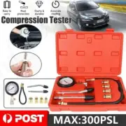 Petrol Engine Compression Tester Kit Tool Set For Automotives Motorcycle Set