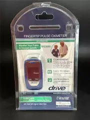 Drive Medical MQ3000 Fingertip Pulse Oximeter Monitor NeW